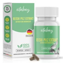 Vitabay Reishi Pilz Extrakt 500 mg Kapseln 60 St