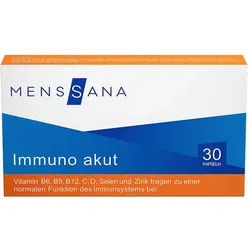 IMMUNO AKUT MensSana Kapseln 30 St Kapseln