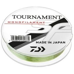 Daiwa Angelschnur, 150 m Länge, Daiwa Tournament SF Line 0,26mm 150m Grün-Transparent monofile Angelschnur grün