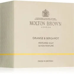 Molton Brown Orange & Bergamot Perfumed Soap Feinseife für Hände und Körper 150 g