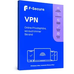 F-Secure VPN, 5 Geräte, 1 Jahr, Download