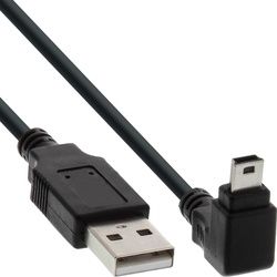 InLine USB 2.0 Mini-Kabel (5 m, USB 2.0), USB Kabel