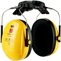 3M Peltor Optime I Kapselgehörschutz, Helmbefestigung, mit Helmadapter, H510P3 (87 bis 98 dB)