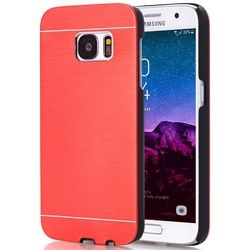 Aluminiumhülle für Samsung Galaxy S7 - Rot