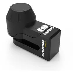 Oxford Mini T Disc Schloss - Schwarz, schwarz