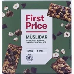 Müsli riegel choko/hassel 6 stück - 150 g