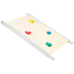 Klettergerüst , Weiß , Holz , Birke , Sperrholz , 95x65x6 cm , EN 71, Ce , Spielzeug, Klettergerüst