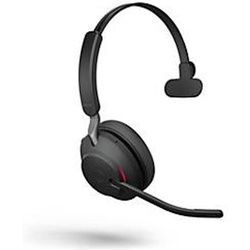 Jabra Headset Evolve2 65 Mono, Bluetooth, MS Teams, Akku 35h (Anrufe) o. 37h (Musik), schwarz