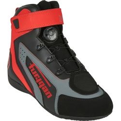 Furygan V4 Easy D3O WP Motorradschuhe, schwarz-rot, Größe 41