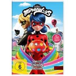 Miraculous - Geschichten von Ladybug & Cat Noir - Die komplette 4. Staffel [3 DVDs] (Neu differenzbesteuert)