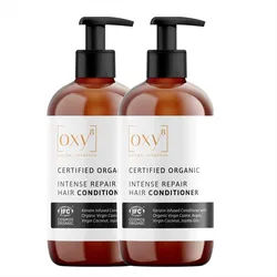 oxy8 Naturkosmetik Intense Repair Hair Conditioner - Haarspülung Sparset 2er Packung 500 ml Unisex