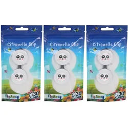 FlyAway® Citronella-Clip Panda Duopack