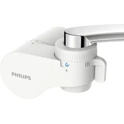 Philips Wasserfilter AWP3754/10, Filtration am Wasserhahn weiß