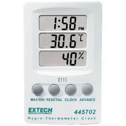 Extech Hygro-Thermometeruhr 445702 Wetterstation