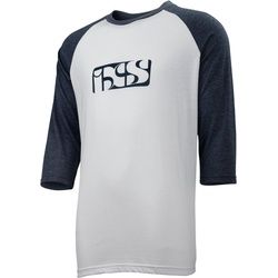IXS Brand Tee 3/4 T-Shirt, weiss, Größe M