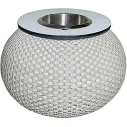 COOTAB COOLER TABLE 3-in-1 Loungetisch mit Edelstahl-Kühler Milano 40 cm