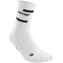 Cep Herren The Run Compression Mid Cut Socks weiß