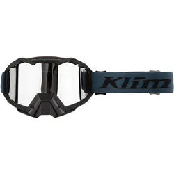 Klim Viper Snowmobil Brille, schwarz-blau für Männer