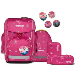 ergobag cubo 5-teiliges Schulrucksack-Set 2025 SternzauBär