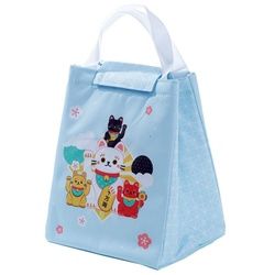 Maneki Neko Glückskatze Kühltasche Lunchtasche mit Klappe