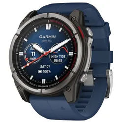 Garmin Garmin Quatix® 8 Smartwatch blau