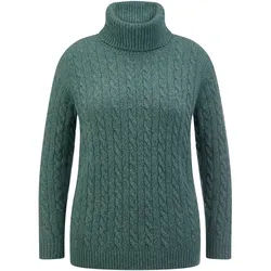 Le pull Anna Aura turquoise