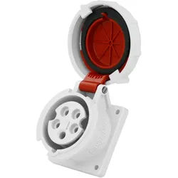 Mennekes CEE Einbausteckdose 16A 5p 400V IP67 gerade Typ 228A Anbausteckdose 1201