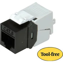 ROLINE 26110375 - Keystone Modul, RJ45 Buchse > LSA Cat.6