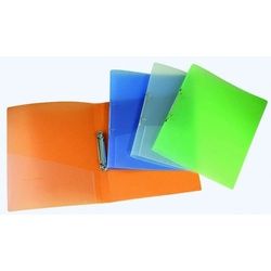 DONAU Ringbücher 2-Ringe DIN A4 3.4 cm weiß, blau, grün, orange