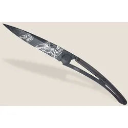 Deejo 37g Ebenholz Moto Racing Taschenmesser Moto Racing