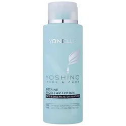 Yonelle Yoshino Pure&Care mizellares Wasser mit Betain für intensive Feuchtigkeitspflege der Haut 400 ml