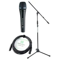 Sennheiser E 945 Mikrofon Set +Ständer+ Kabel