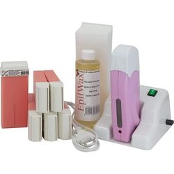 EpilWax Wachswärmer Waxing Set für Enthaarung Haarentfernung mit Aufsteller 1 St