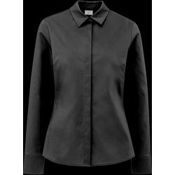 s.Oliver BLACK LABEL Klassische Bluse, mit verdeckter Knopfleiste s.Oliver BLACK LABEL grey/black 44