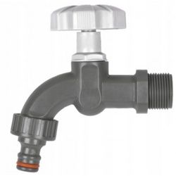 3/4" Kunststoff Garten Bewässerung Wasserhahn WL-K134 BRADAS 0612