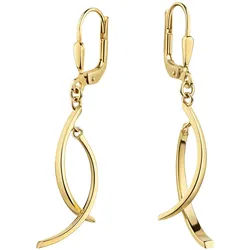 Paar Ohrhänger FIRETTI "Schmuck Geschenk Gold 333 Ohrschmuck Ohrringe", gelbgoldfarben, Ohrringe, Damen, Gelbgold 333