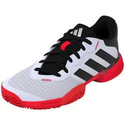 adidas Tennisschuhe Barricade Allcourt 2025 weiss/schwarz/rot Kinder
