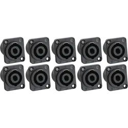 Pronomic 4SPFD Speaker Einbaubuchse 10 Set