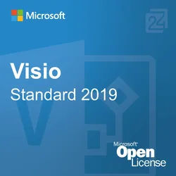 Microsoft Visio 2019 Standard, Open License, Multilanguage