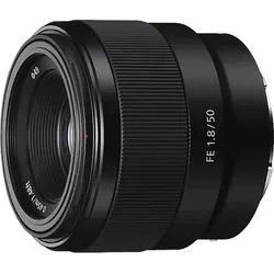 SONY SEL50F18F Vollformat 50 mm - f/1.8 Circulare Blende (Objektiv für Sony E-Mount, Schwarz)