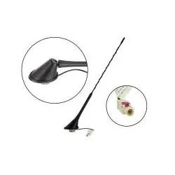 15-7677876 Dachantenne AM/FM 60° Stabneigung 12V Phantom anti-theft