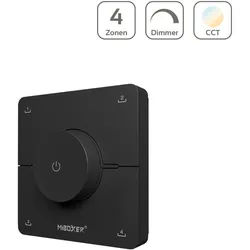 MiBoxer Single Color + CCT 4 Szenen Wandfernbedienung Rotaiting Wheel schwarz K0...