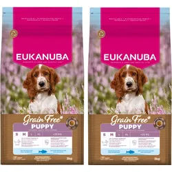 EUKANUBA Puppy&Junior Small/Medium getreidefrei 2x12kg