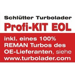 SCHLÜTTER TURBOLADER Turbolader mit Anbaumaterial für BMW 1 3 X3 X1 5