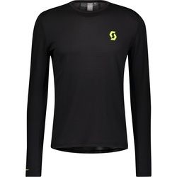 Scott Shirt M's RC Run Long Sleeve black/yellow (1040) L