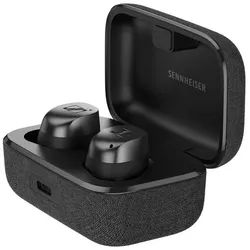 Sennheiser Momentum True Wireless 4 wireless Kopfhörer (Adaptive Noise Cancellation, Bluetooth) grau|schwarz 4 cm x 17 cm x 13 cm