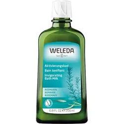 Weleda Koerperpflege BadezusaetzeÄtherische Öle wirken aufmunternd und aktivieren die SinneRosmarin Aktivierungsbad 200 ml