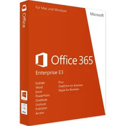 Microsoft Office 365 Enterprise E3 | 100 User | Download + Lizenzschlüssel
