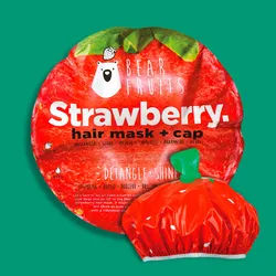 Bear Fruits - Haarmaske & -haube 'Strawberry' Maske 10x20 ml Frauen