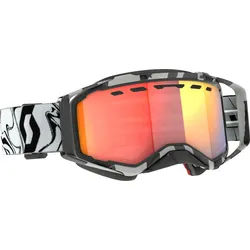 Scott Prospect Light Sensitive Schwarz/Weiße Ski Brille, rot für Männer